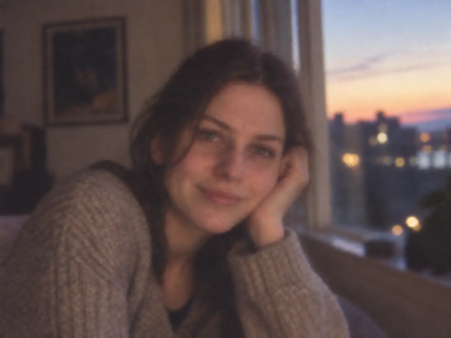 Reduce grain in low-light photo before
